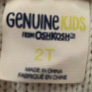 OshKosh B'gosh Shirts & Tops - Cute White, Hooded Sweater w/ Toggle Buttons OshKosh B'gosh Shirts & Tops - Cute White, Hooded Sweater w/ Toggle Buttons